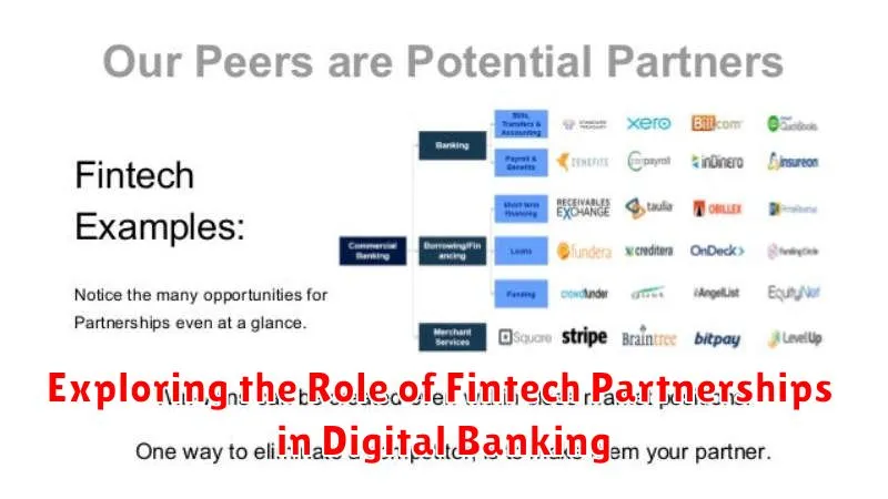Exploring the Role of Fintech Partnerships in Digital Banking