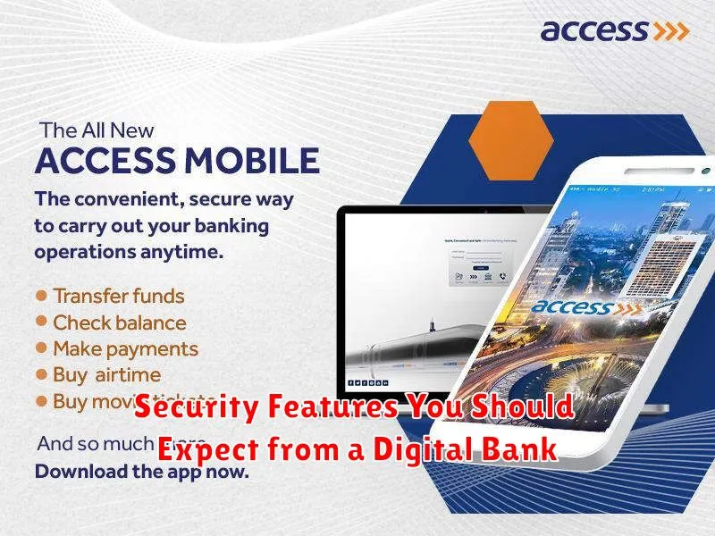 Security Features You Should Expect from a Digital Bank