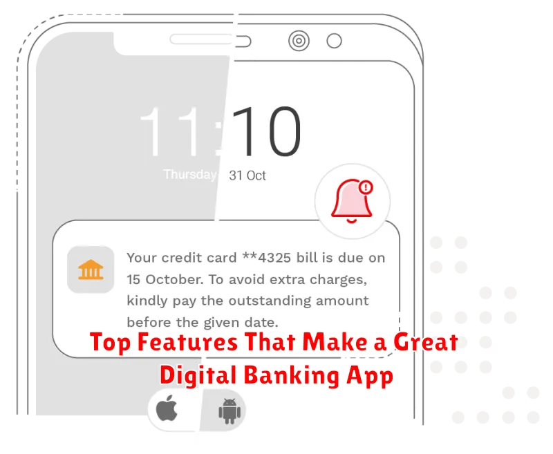 Top Features That Make a Great Digital Banking App